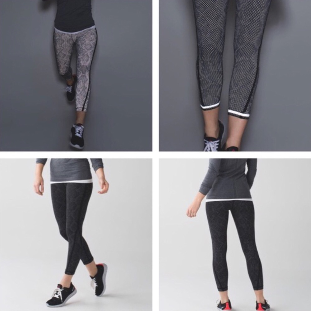 Lululemon Pace Tight-Kill the Lights Reflective 6